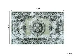 Beliani Dywan Bawełniany Beżowo-szary ALMUS Różne Rozmiary -Wanny sklep undef src sa picid 702808 type whitesh image