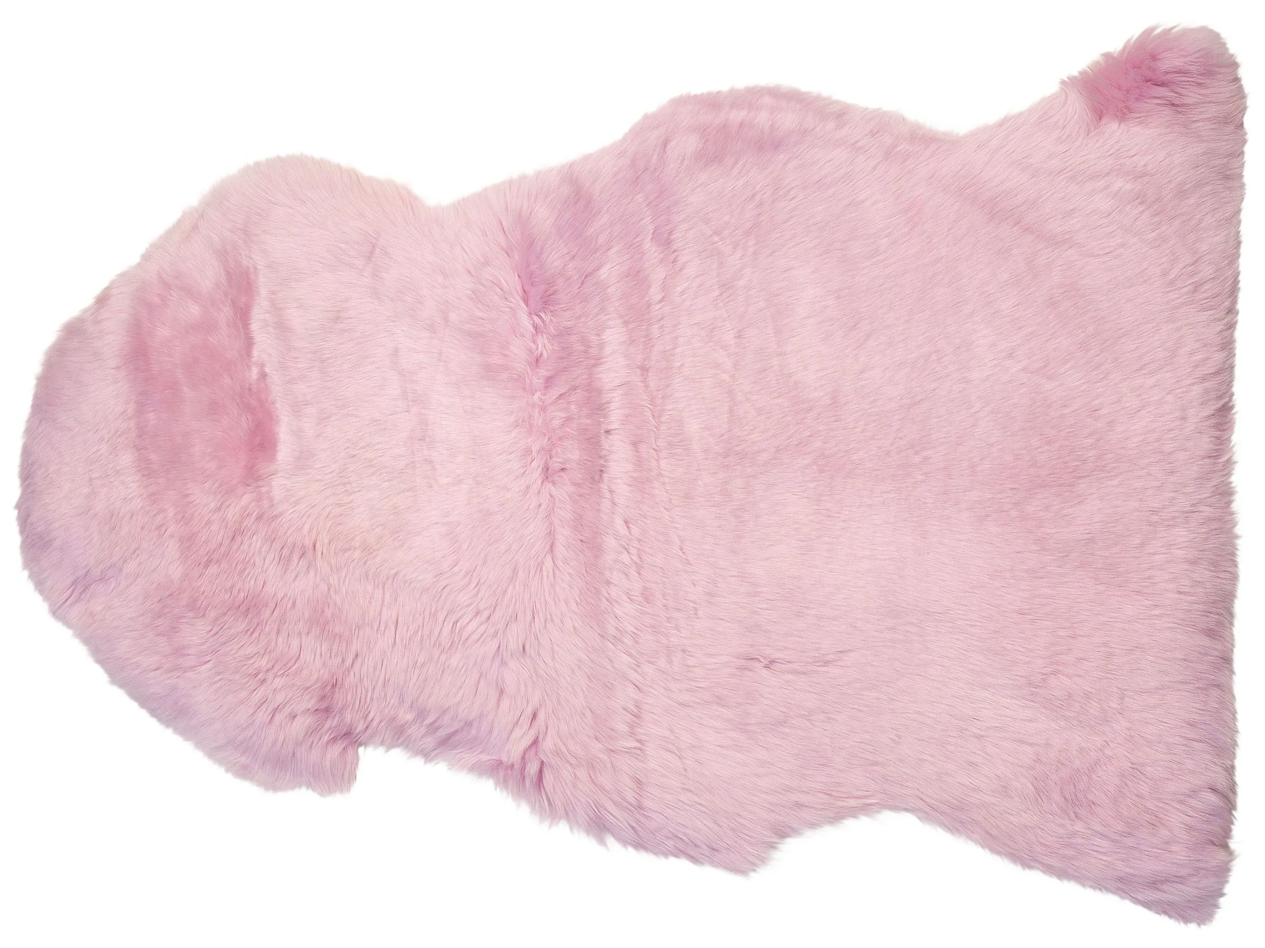 Beliani Skóra Owcza Różowa ULURU 1 Beliani Skóra Owcza Różowa ULURU
