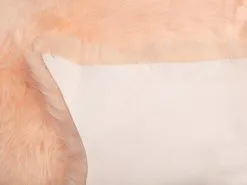 Beliani Skóra Owcza Brzoskwiniowa ULURU -Wanny sklep undef src sa picid 704815 type whitesh image