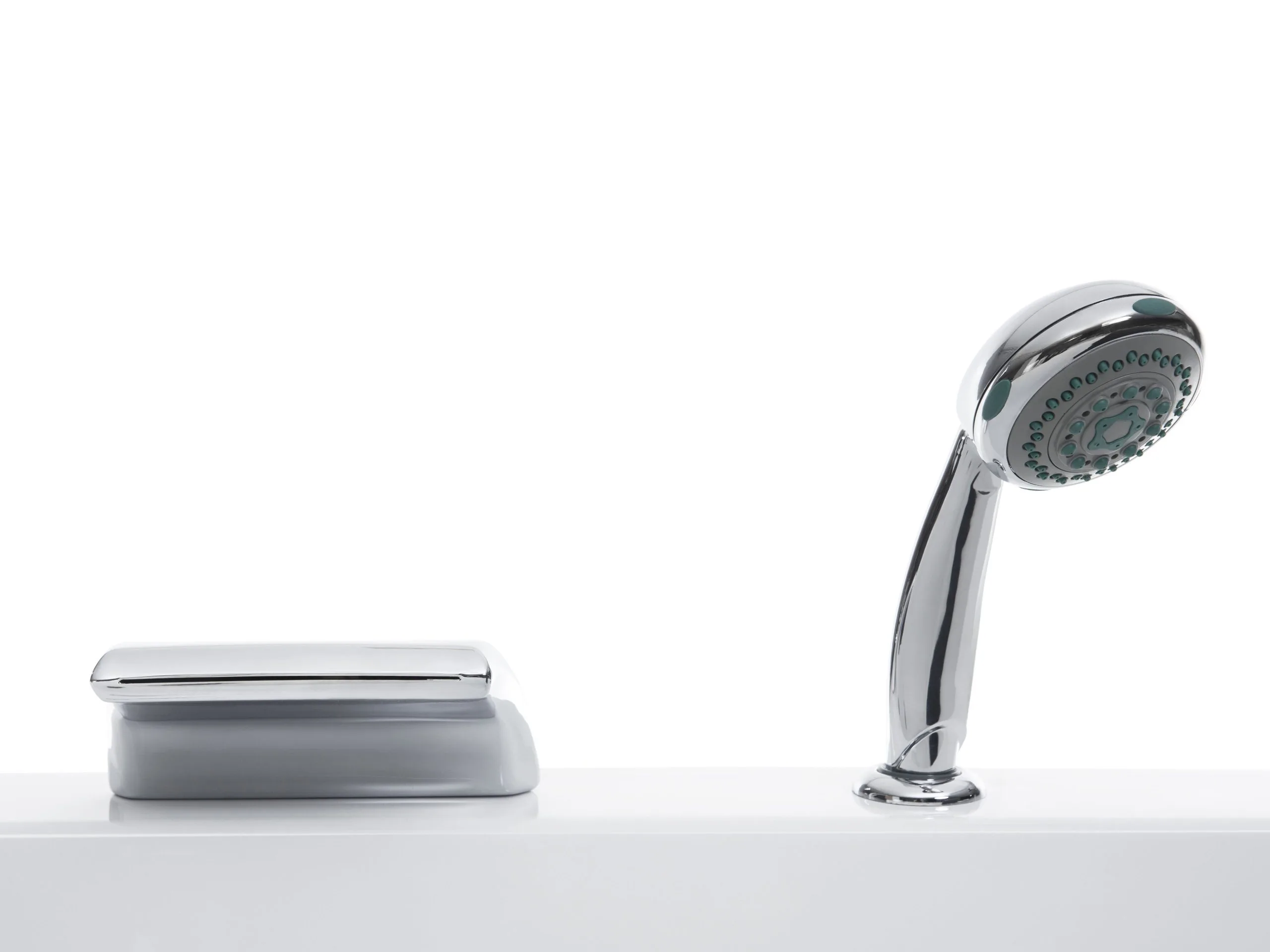 Beliani Wanna Narożna LED Lewa Z Hydromasażem 183 X 90 Cm Biała VARADERO - obrazek 10