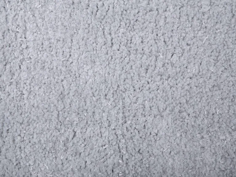 Beliani Dywan Shaggy Okrągły ⌀ 140 Cm Jasnoszary DEMRE - obrazek 4