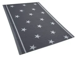 Beliani Dywan Zewnętrzny 120 X 180 Cm Ciemnoszary LATUR -Wanny sklep undef src sa picid 716179 type whitesh image