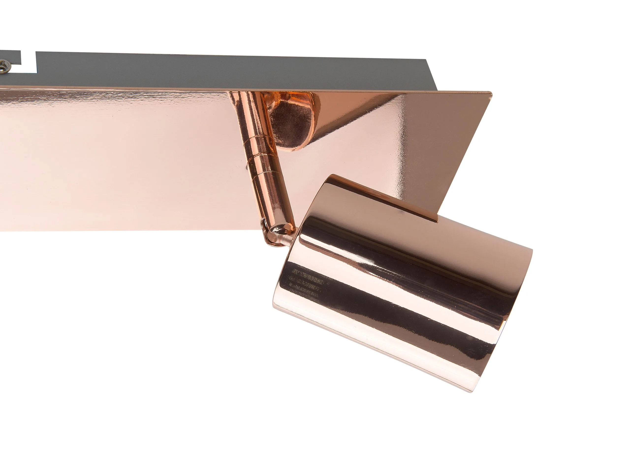 Beliani Lampa Spot 4-punktowa Metalowa Miedziana TIGRIS - obrazek 5