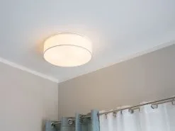 Beliani Lampa Sufitowa Biała RENA -Wanny sklep undef src sa picid 730649 type color image