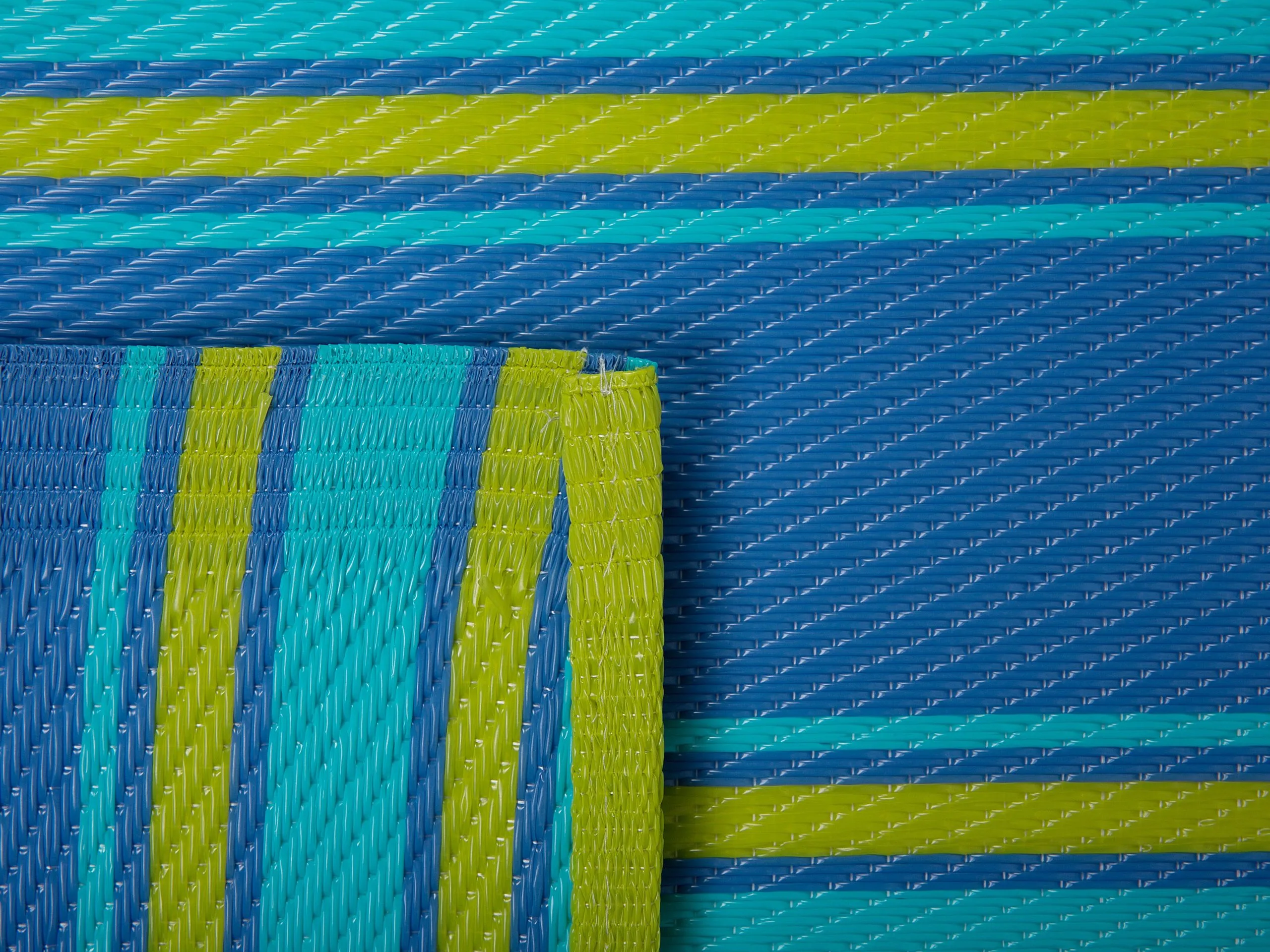 Beliani Dywan Zewnętrzny 120 X 180 Cm Niebieski ALWAR - obrazek 5