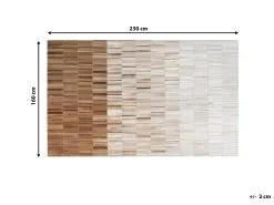 Beliani Dywan Skórzany Beżowy YAGDA Różne Rozmiary 14 Beliani Dywan Skórzany Beżowy YAGDA Różne Rozmiary -Wanny sklep undef src sa picid 743520 type whitesh image