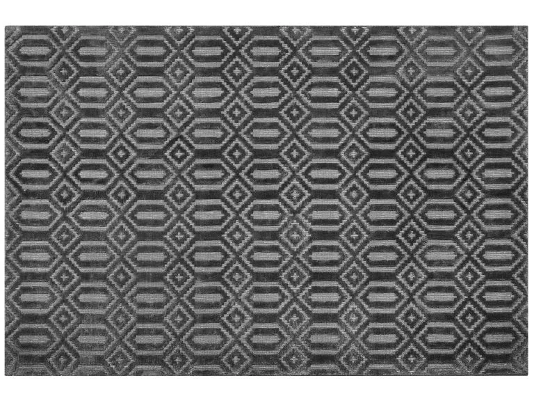 Beliani Dywan Wiskozowy Ciemnoszary ADATEPE Różne Rozmiary 3 Beliani Dywan Wiskozowy Ciemnoszary ADATEPE Różne Rozmiary - obrazek 3