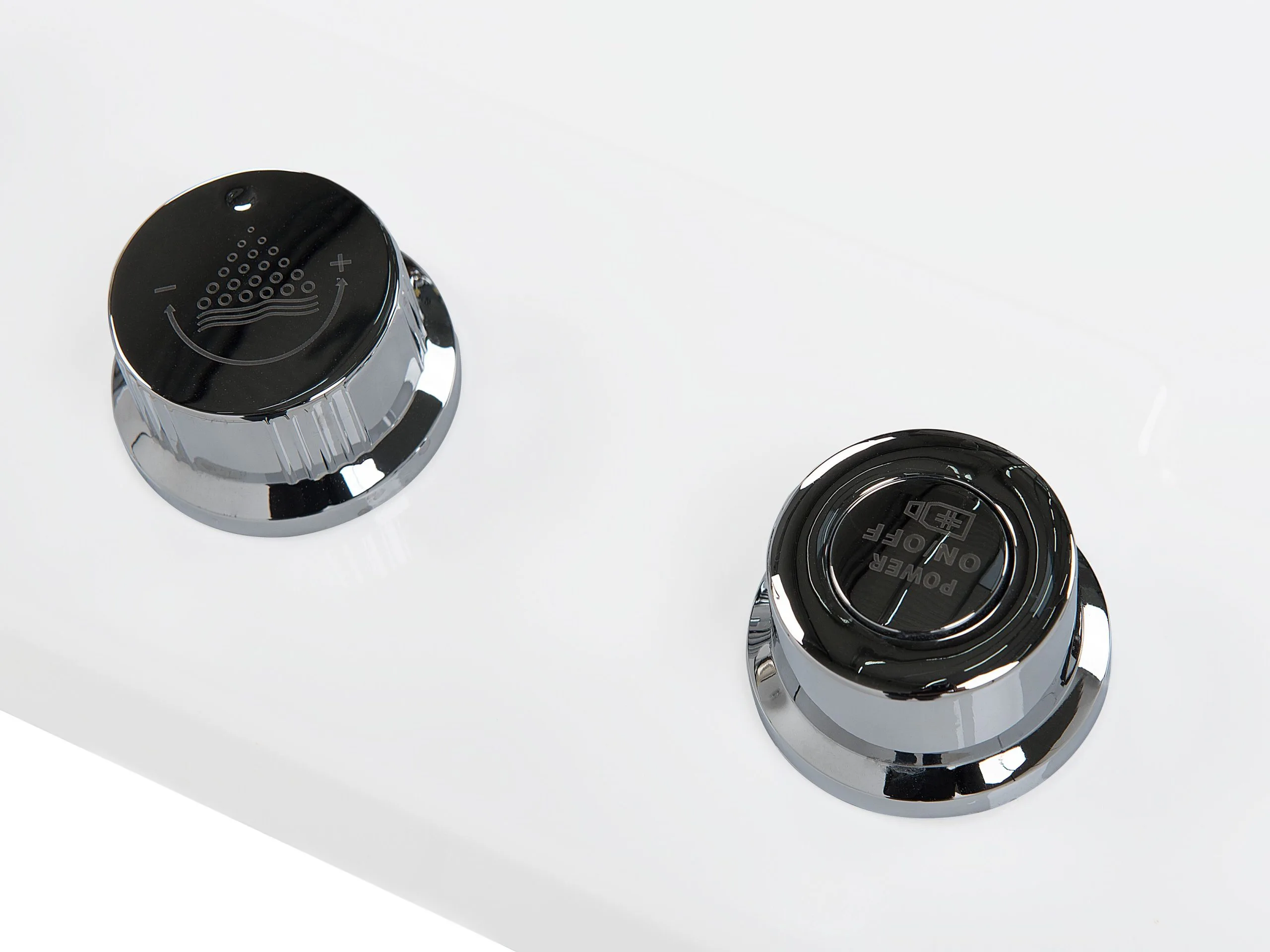 Beliani Wanna Narożna LED Z Hydromasażem 170 X 80 Cm Biała ACUARIO - obrazek 10