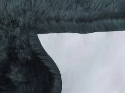 Beliani Skóra Owcza Ciemnozielona ULURU -Wanny sklep undef src sa picid 763198 type whitesh image