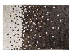 Beliani Dywan Patchwork Skórzany Brązowo-beżowy EYIM Różne Rozmiary -Wanny sklep undef src sa picid 764665 type whitesh image