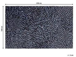 Beliani Dywan Skórzany Brązowo-niebieski IKISU Różne Rozmiary 12 Beliani Dywan Skórzany Brązowo-niebieski IKISU Różne Rozmiary -Wanny sklep undef src sa picid 764712 type whitesh image