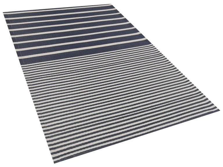 Beliani Dywan Zewnętrzny 120 X 180 Cm Ciemnoniebieski HALDIA - obrazek 3