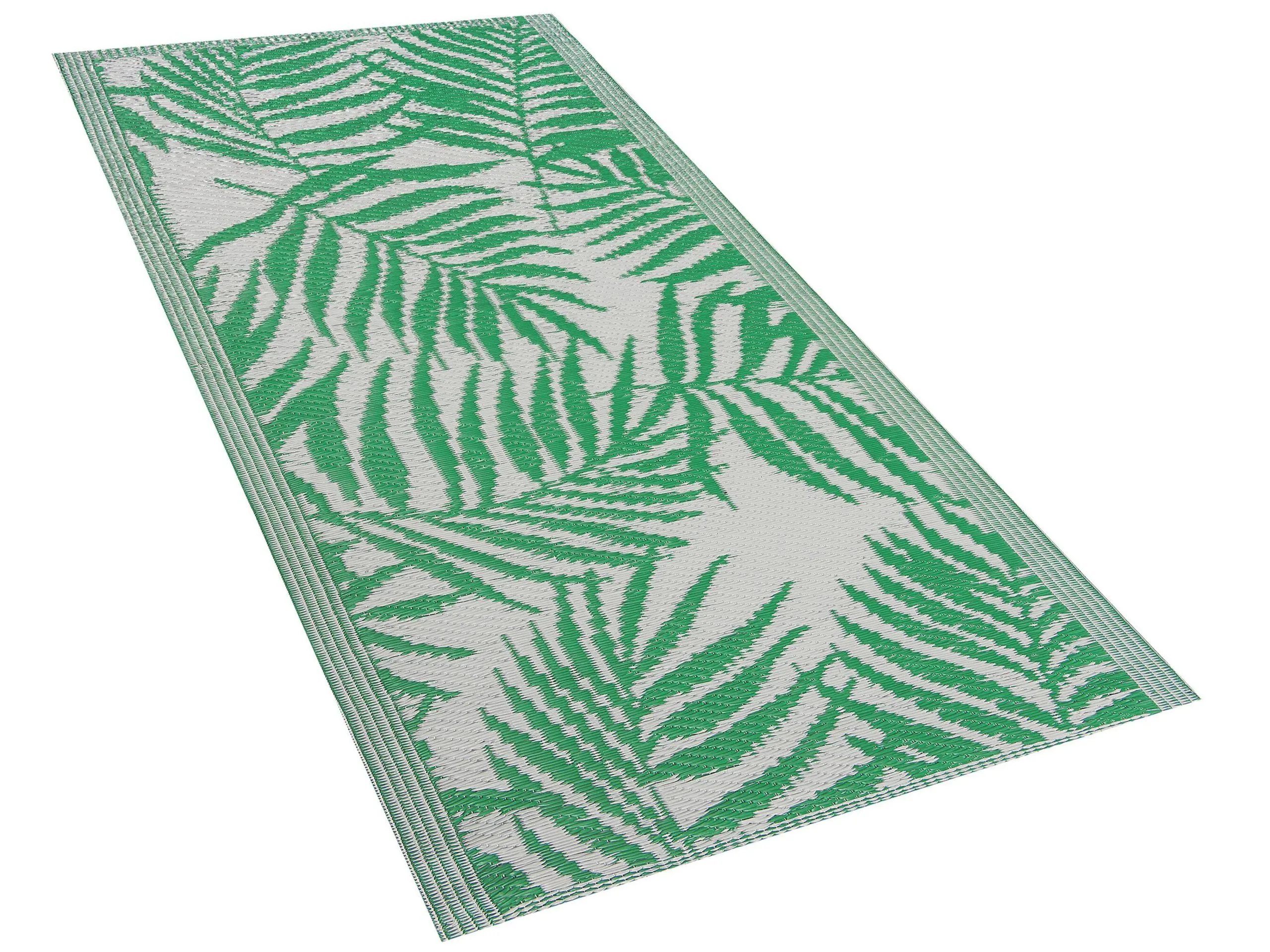 Beliani Dywan Zewnętrzny 60 X 105 Cm Zielony KOTA - obrazek 3