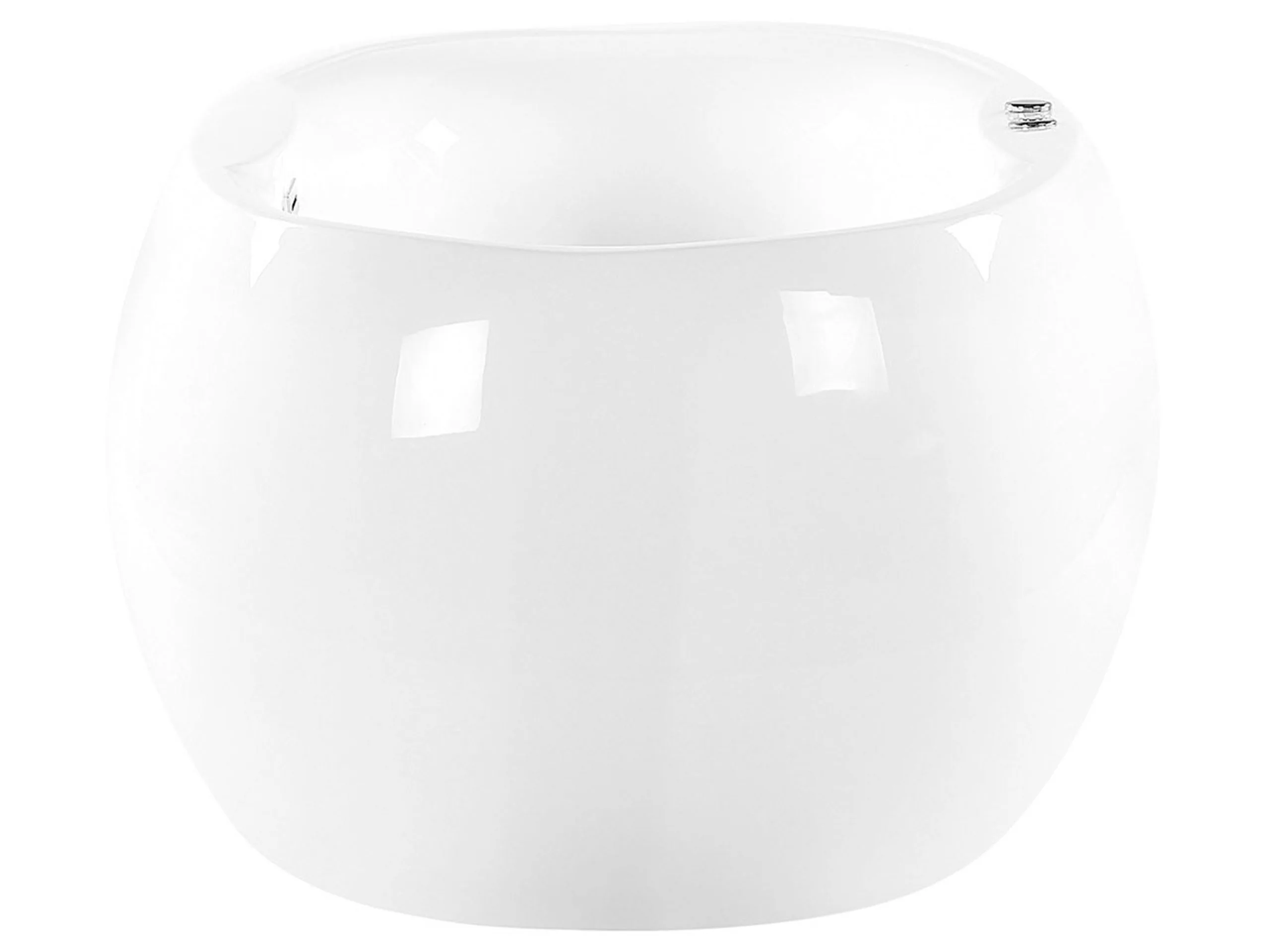 Beliani Wanna Wolnostojąca LED Z Hydromasażem 180 X 100 Cm Biała MUSTIQUE - obrazek 5