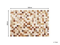 Beliani Dywan Patchwork Skórzany Brązowo-biały CAMILI Różne Rozmiary 12 Beliani Dywan Patchwork Skórzany Brązowo-biały CAMILI Różne Rozmiary -Wanny sklep undef src sa picid 780744 type whitesh image