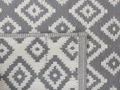 Beliani Dywan Zewnętrzny 120 X 180 Cm Szary DHULE -Wanny sklep undef src sa picid 786127 type whitesh image