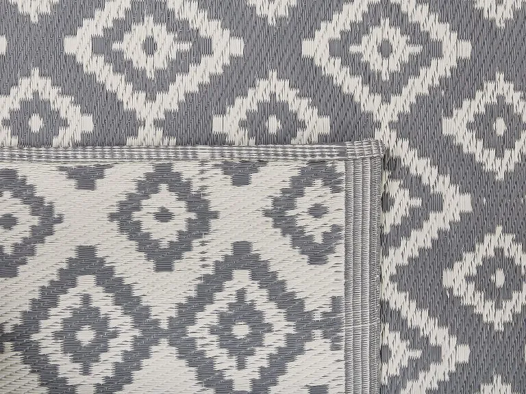 Beliani Dywan Zewnętrzny 120 X 180 Cm Szary DHULE - obrazek 5