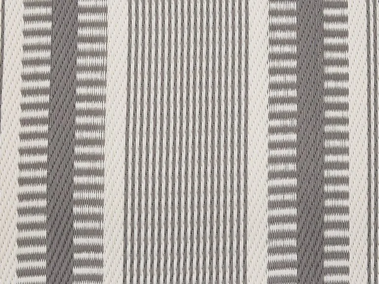 Beliani Dywan Zewnętrzny 160 X 230 Cm Biało-szary MANSA - obrazek 4