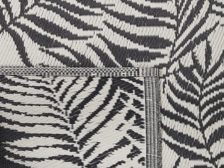 Beliani Dywan Zewnętrzny 120 X 180 Cm Czarny KOTA 7 Beliani Dywan Zewnętrzny 120 X 180 Cm Czarny KOTA - obrazek 7