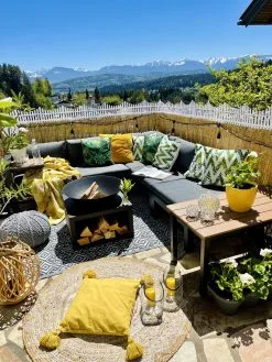 Beliani Dywan Zewnętrzny 120 X 180 Cm Czarny BARMER 10 Beliani Dywan Zewnętrzny 120 X 180 Cm Czarny BARMER -Wanny sklep undef src sa picid 803119 type whitesh image 1