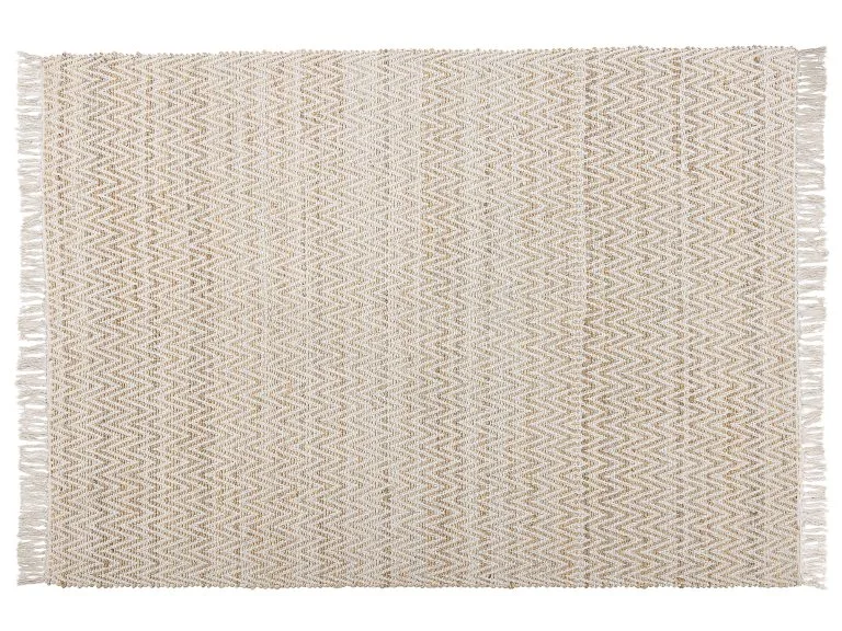 Beliani Dywan Z Juty Beżowy AFRIN Różne Rozmiary