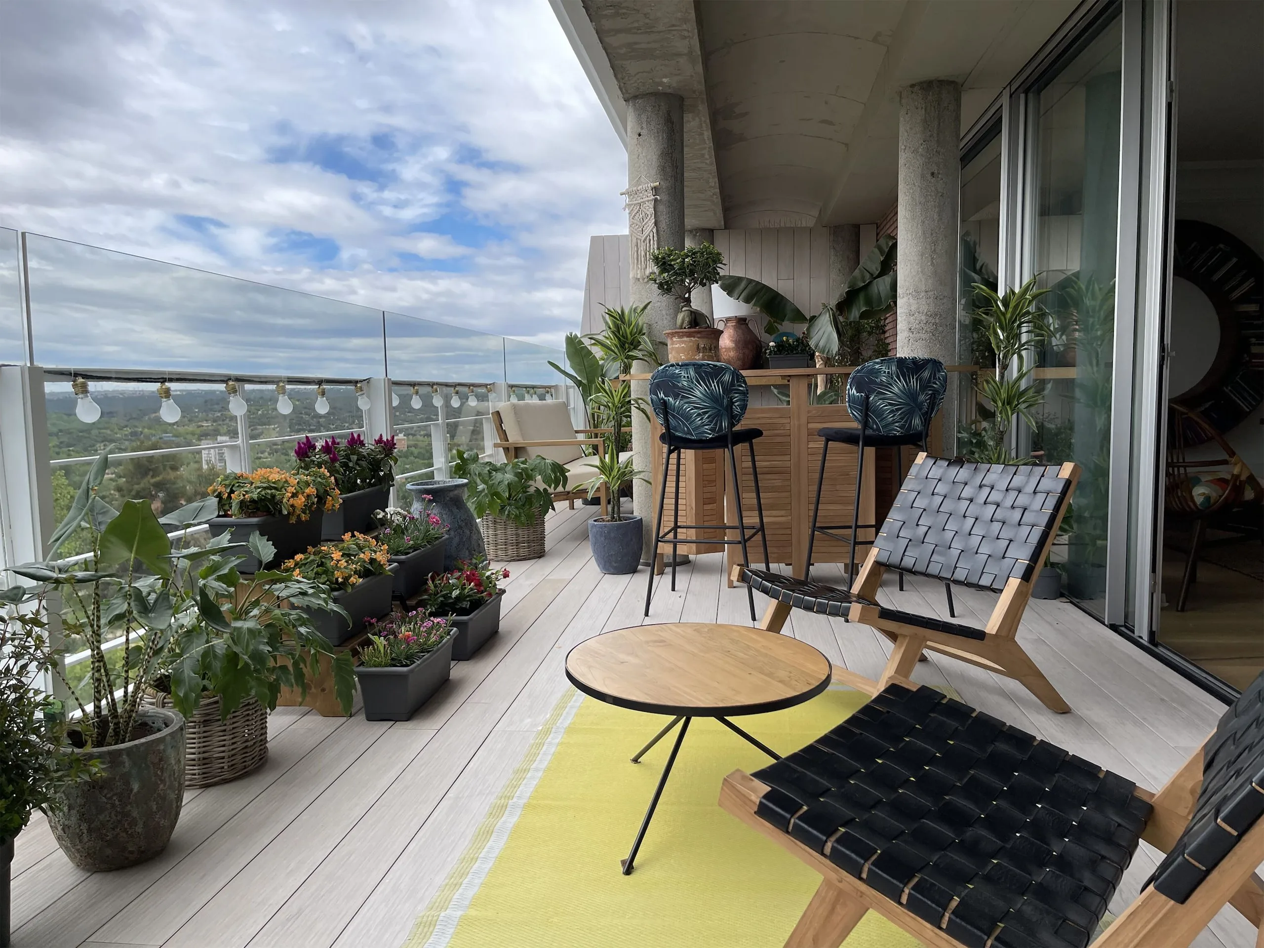 Beliani Dywan Zewnętrzny 120 X 180 Cm żółty ETAWAH 3 Beliani Dywan Zewnętrzny 120 X 180 Cm żółty ETAWAH - obrazek 3