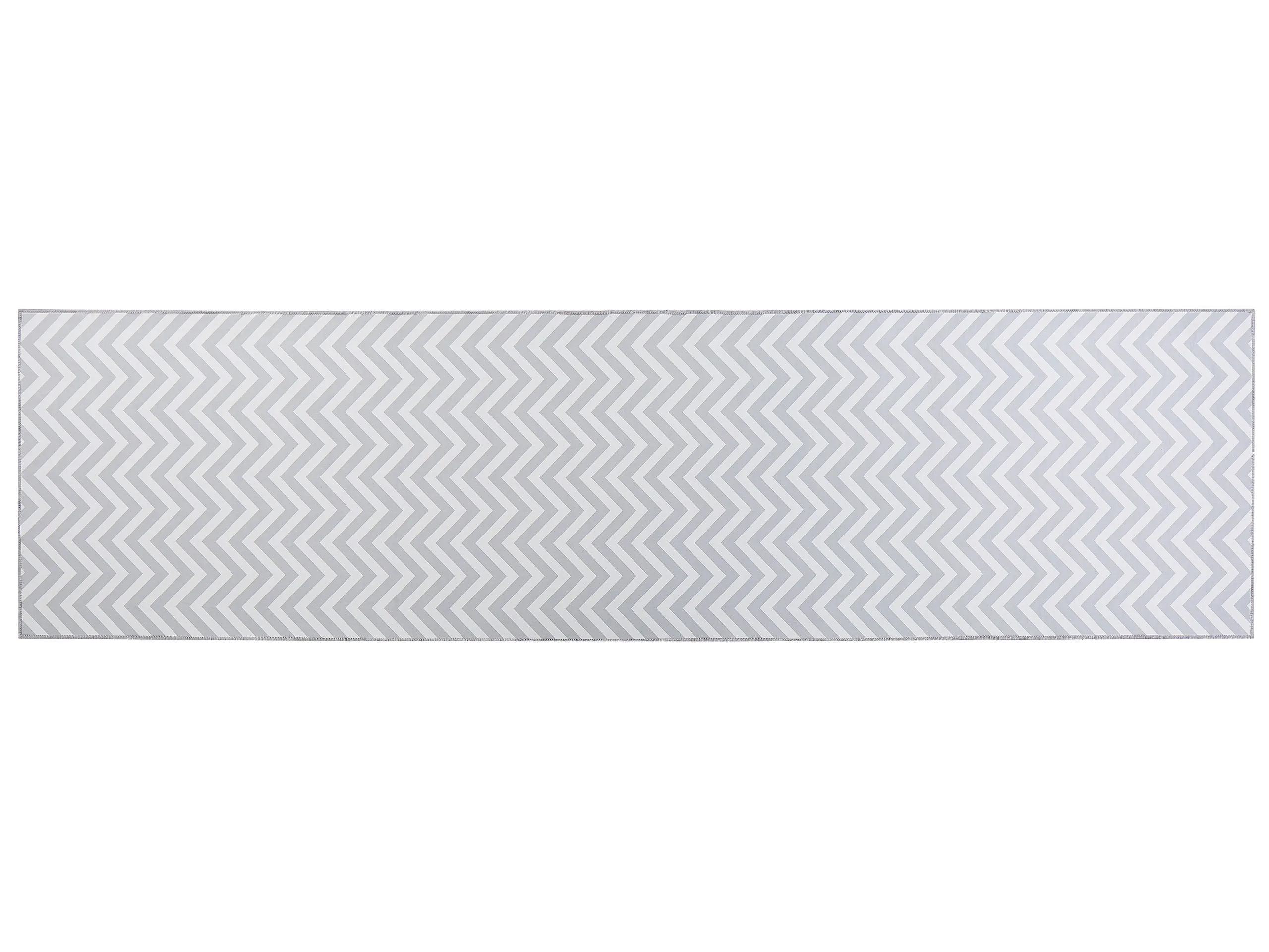 Beliani Dywan Biało-szary SAIKHEDA Różne Rozmiary