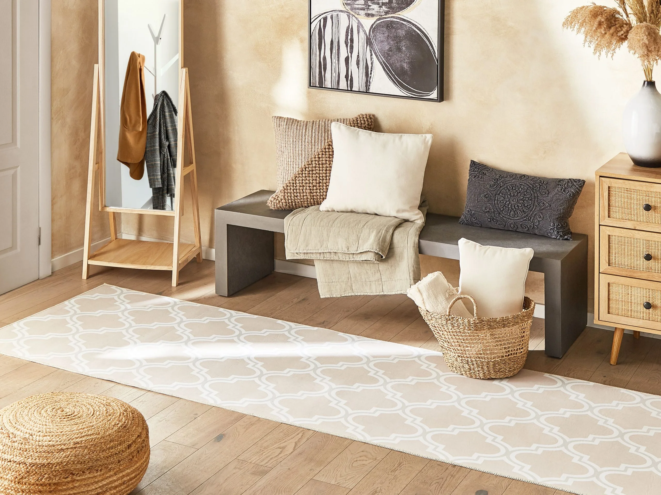 Beliani Dywan Beżowy KADAYAL Różne Rozmiary - obrazek 2