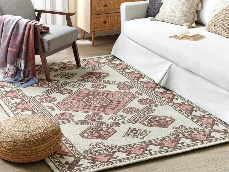 Beliani Dywan Wełniany Wielokolorowy TOMARZA Różne Rozmiary - obrazek 2