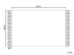 Beliani Dywan Z Wiskozy Zielony Z Beżowym AKARSU Różne Rozmiary -Wanny sklep undef src sa picid 837040 type whitesh image