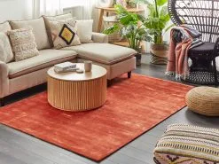 Beliani Dywan Z Wiskozy Pomarańczowy GESI II Różne Rozmiary -Wanny sklep undef src sa picid 837680 type whitesh image 1