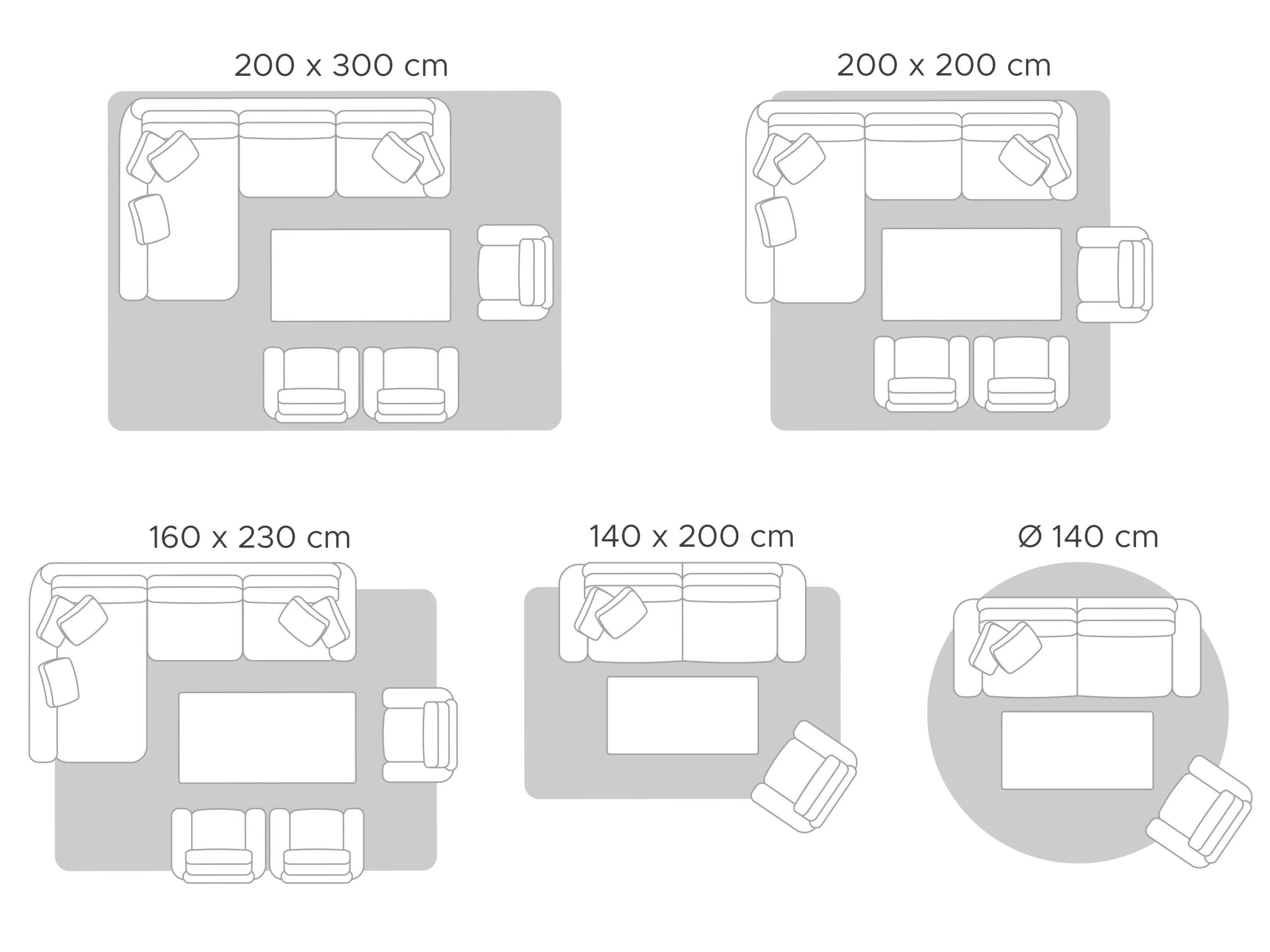 Beliani Dywan Okrągły Bawełniany Orientalny Nadruk ø 120 Cm Kremowo-czerwony AYAKLI - obrazek 6