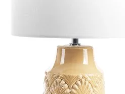 Beliani Lampa Stołowa Ceramiczna Pomarańczowa BALAO 13 Beliani Lampa Stołowa Ceramiczna Pomarańczowa BALAO -Wanny sklep undef src sa picid 843204 type whitesh image