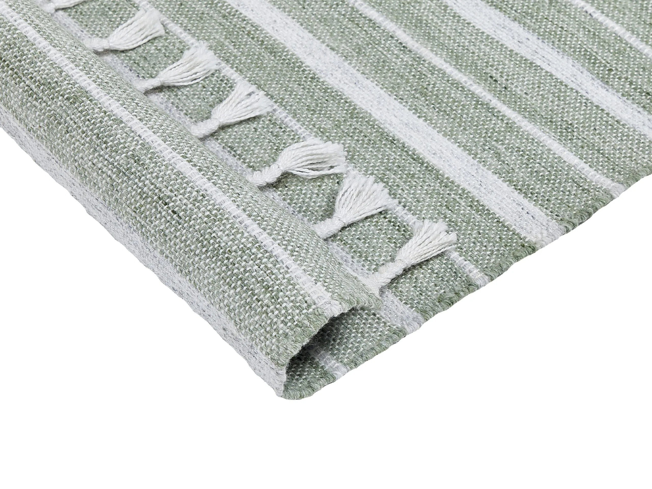 Beliani Dywan Zielony BADEMLI Różne Rozmiary - obrazek 5