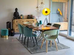 Beliani Dywan Z Wiskozy Szaro-złoty ESEL Różne Rozmiary -Wanny sklep undef src sa picid 849249 type whitesh image 1