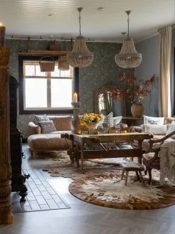 Beliani Dywan Okrągły Z Juty ⌀ 135 Cm Beżowy GERDEK 10 Beliani Dywan Okrągły Z Juty ⌀ 135 Cm Beżowy GERDEK -Wanny sklep undef src sa picid 849582 type whitesh image