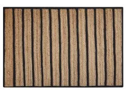 Beliani Dywan Z Juty Beżowo-czarny KARADONA Różne Rozmiary -Wanny sklep undef src sa picid 849963 type whitesh image