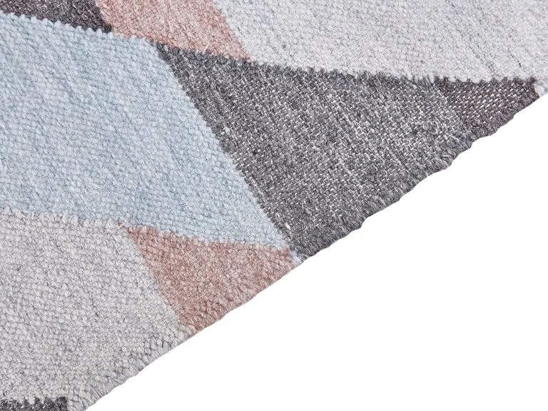 Beliani Dywan Z Juty Wielokolorowy NAKKAS Różne Rozmiary - obrazek 4