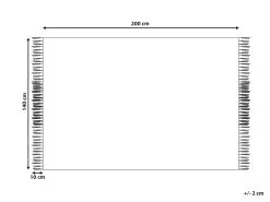 Beliani Dywan 140 X 200 Cm Wielokolorowy TOZAKLI 12 Beliani Dywan 140 X 200 Cm Wielokolorowy TOZAKLI -Wanny sklep undef src sa picid 852897 type whitesh image