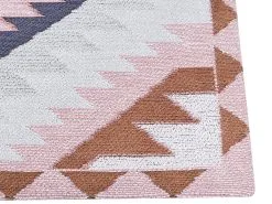 Beliani Dywan Bawełniany 80 X 300 Cm Wielokolorowy BESLER -Wanny sklep undef src sa picid 853703 type whitesh image