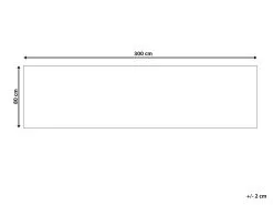 Beliani Dywan Bawełniany 80 X 300 Cm Wielokolorowy BESLER -Wanny sklep undef src sa picid 853706 type whitesh image