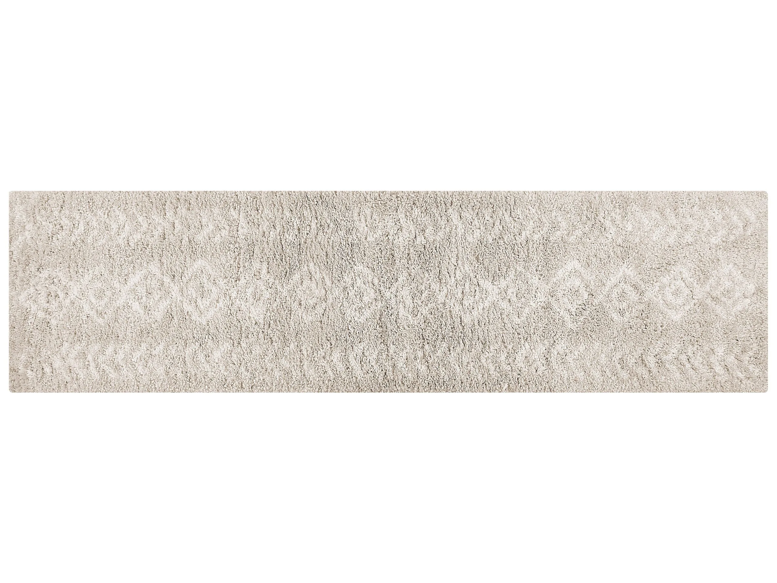 Beliani Dywan Shaggy 80 X 300 Cm Beżowy KAPAN - obrazek 3